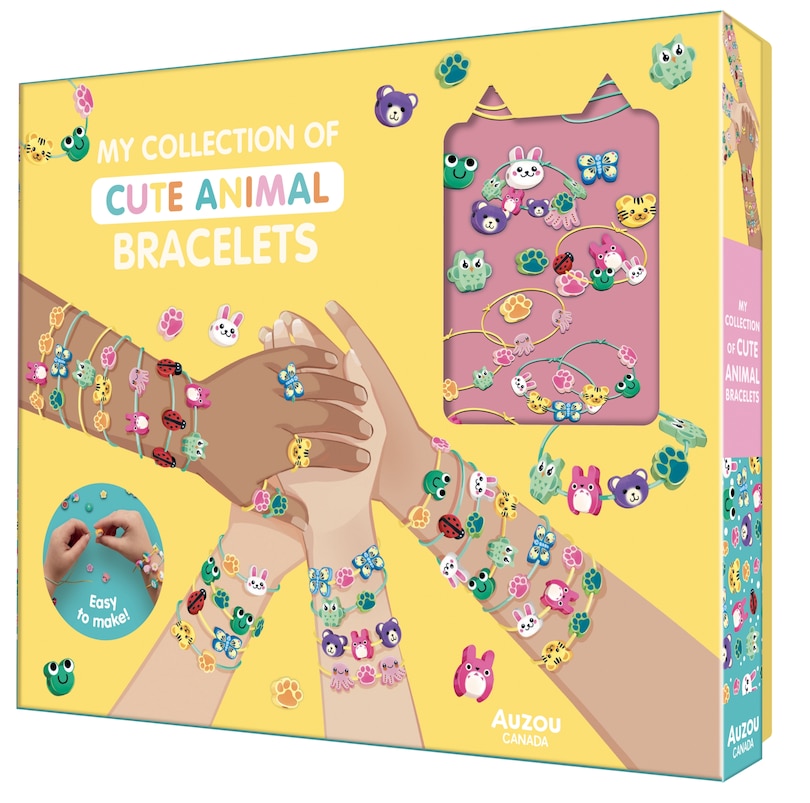 Couverture_My Collection of Cute Animal Bracelets
