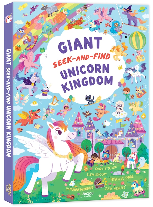 Front cover_Giant Seek-and-Find Unicorn Kingdom