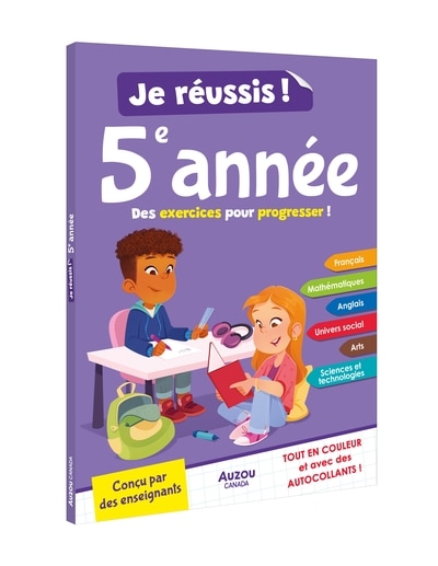 Couverture_Je r&eacute;ussis ma 5e ann&eacute;e