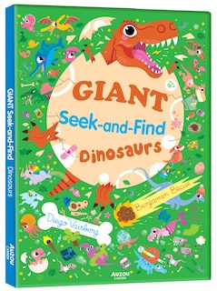 Front cover_Giant Seek-and-Find Dinosaurs