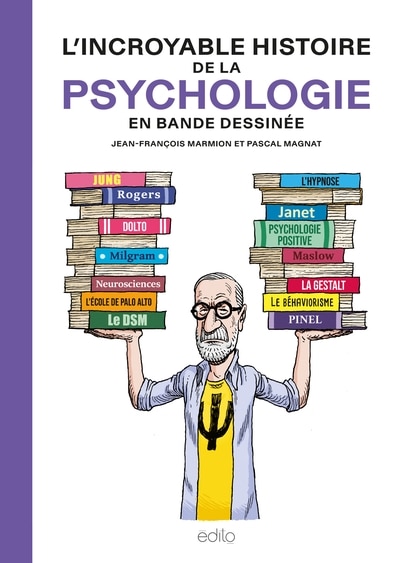 Front cover_L'Incroyable histoire de la psychologie en bande dessinée