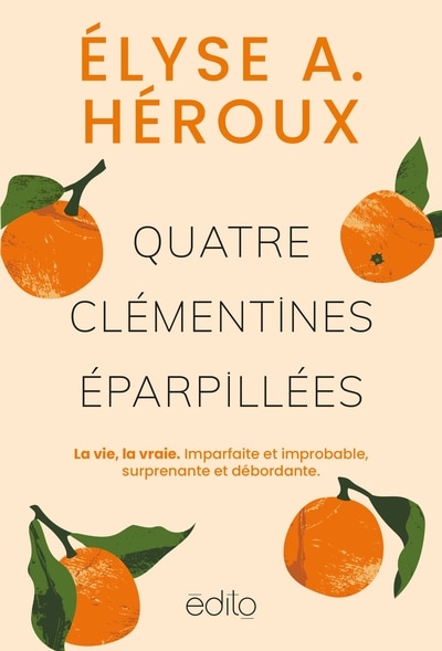 Couverture_QUATRE CLÉMENTINES ÉPARPILLÉES