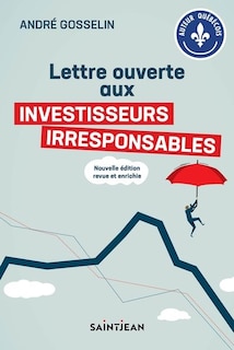 Front cover_Lettre ouverte aux investisseurs irresponsables