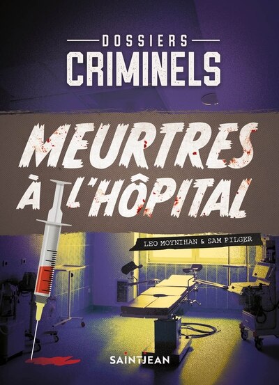 Front cover_Meurtres &agrave; l'h&ocirc;pital