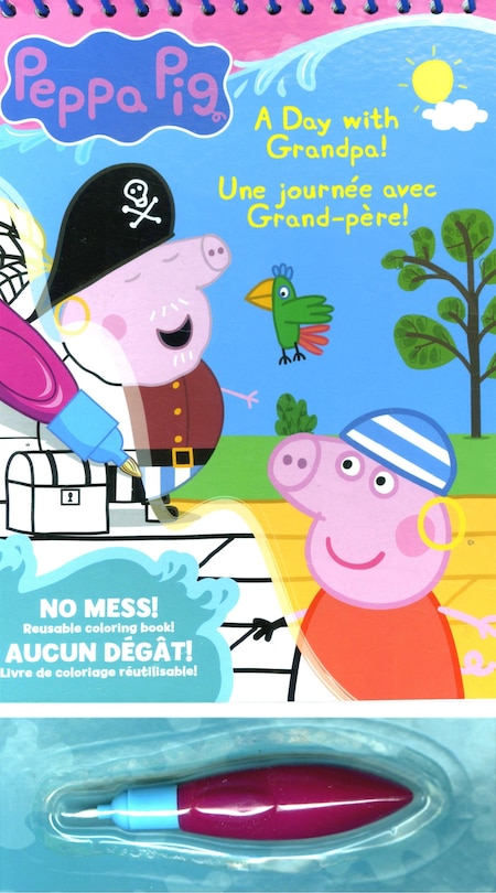 Couverture_Peppa pig - une journée avec grand-père !