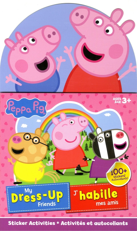 Front cover_J'Habille mes amis - Peppa Pig