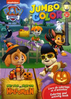 Couverture_Jumbo Color - Pat Patrouille Halloween