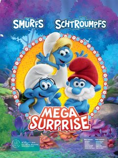 Front cover_Sac Mega Surprise - Schtroumpfs
