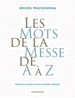 Front cover_Les mots de la messe de A à Z