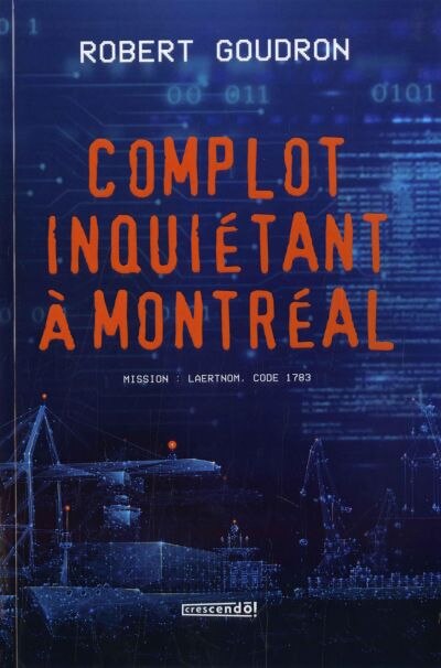 Front cover_Complot inquiétant à Montréal
