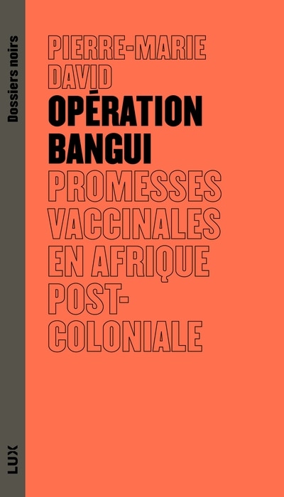 Front cover_OPÉRATION BANGUI