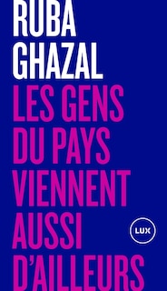 Front cover_Les gens du pays viennent aussi d'ailleurs