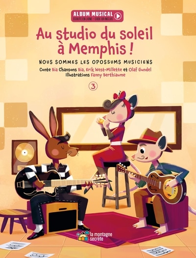 Front cover_Au studio du soleil � Memphis !
