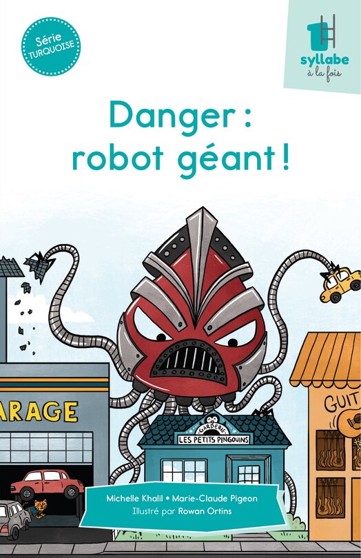 Front cover_Danger robot géant!