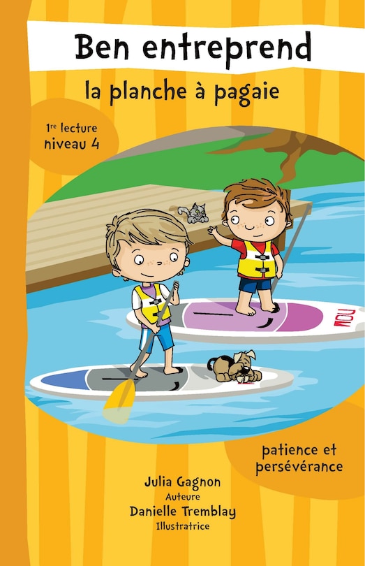 Front cover_Ben entreprend la planche à pagaie