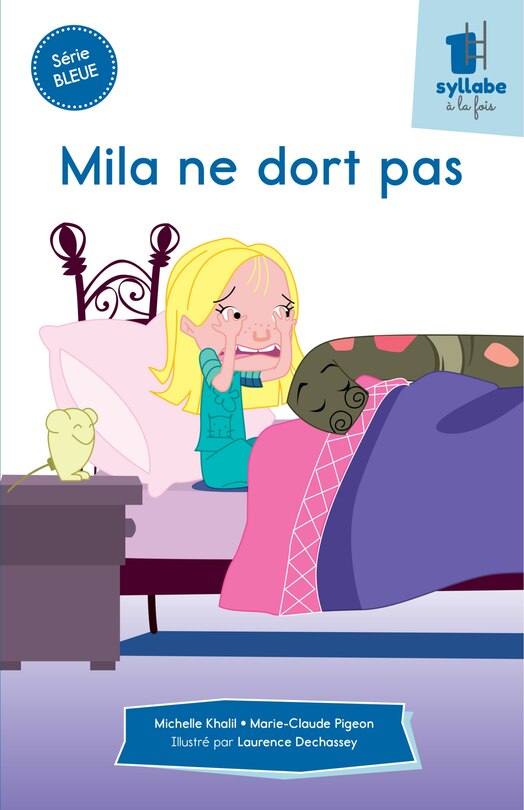 Front cover_Mila ne dort pas : Série bleue