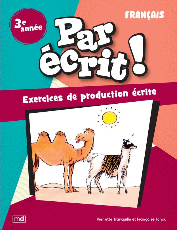 Front cover_Par &eacute;crit ! - Fran&ccedil;ais, 3e ann&eacute;e