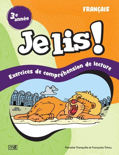 Couverture_Je lis ! - Français, 3e année