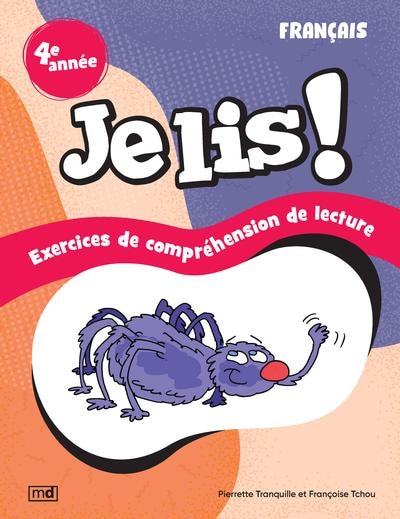 Couverture_Je lis ! - Français, 4e année