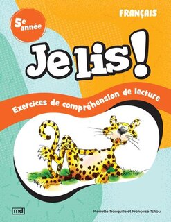 Front cover_Je lis ! - Français, 5e année : Exercices de compréhension de lecture