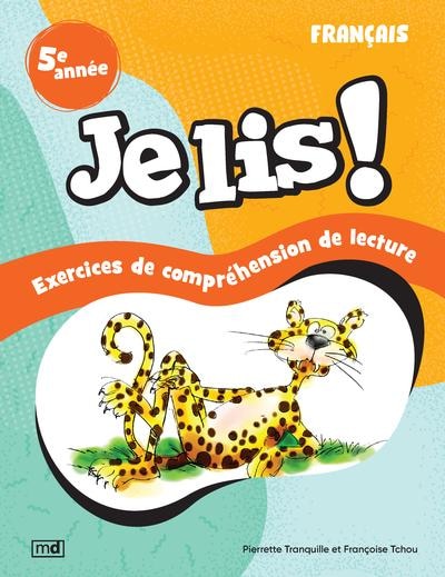 Front cover_Je lis ! - Français, 5e année : Exercices de compréhension de lecture