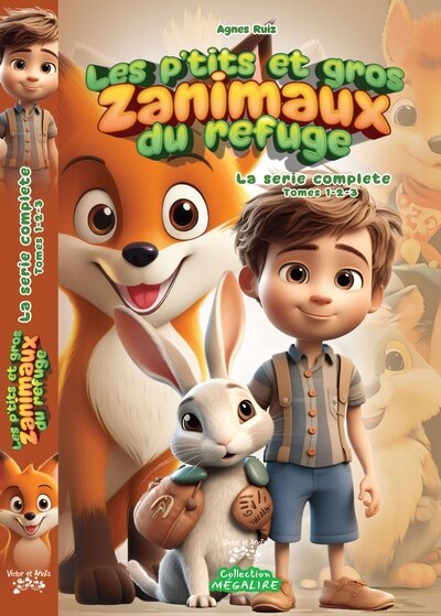 Couverture_Les p'tits et gros zanimaux du refuge - La série complète