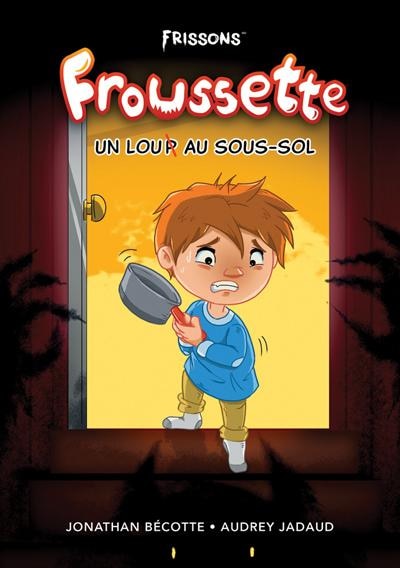 Couverture_Frissons Un Lou au sous-sol