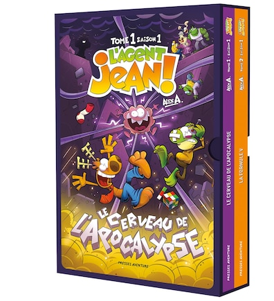 COFFRET AGENT JEAN SAISON 1 TOME 1 & TOME 2