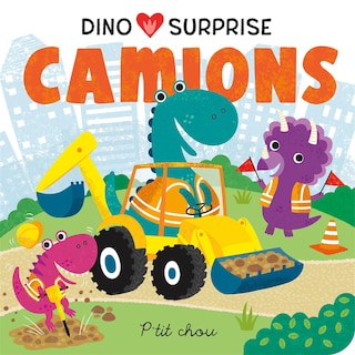 Front cover_Dino surprises – Camions