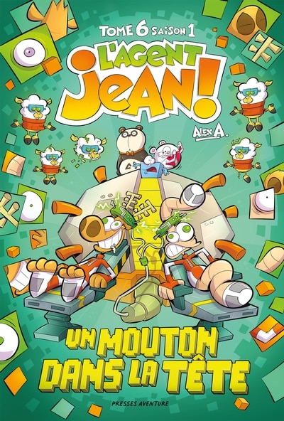 Couverture_L'agent Jean ! saison 1, tome 6 : un mouton dans la t&ecirc;te