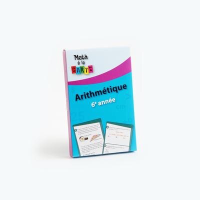 Front cover_Arithmétique, 6e année