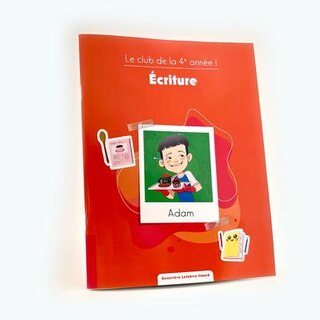 Couverture_Le club de la 4e année ! - Écriture