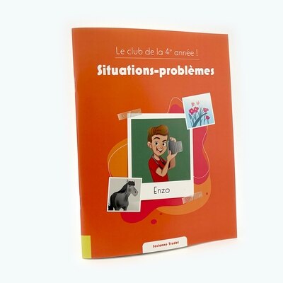 Front cover_Le club de la 4e année ! - Situations-problèmes