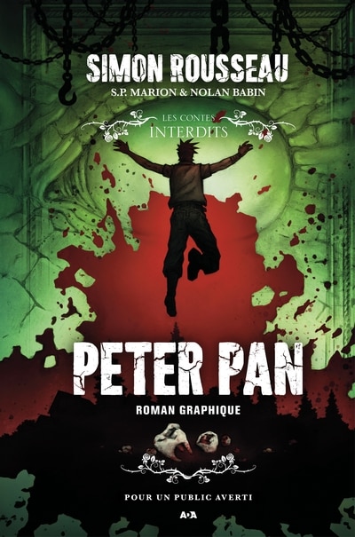 Couverture_peter pan les contes interdits roman graphique