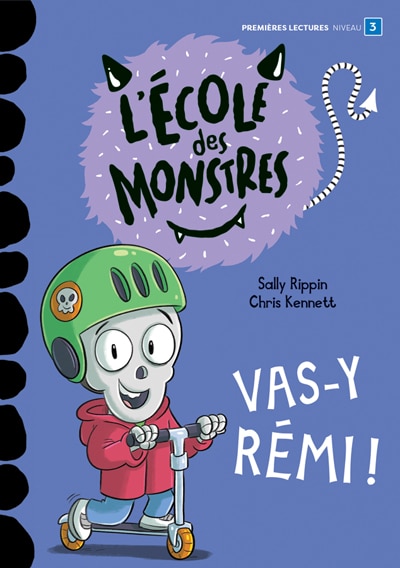 Couverture_L'école des monstres, Vas-y Rémi !