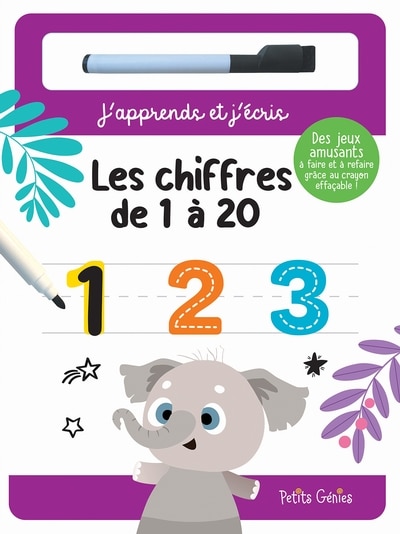 Front cover_Les chiffres de 1 à 20