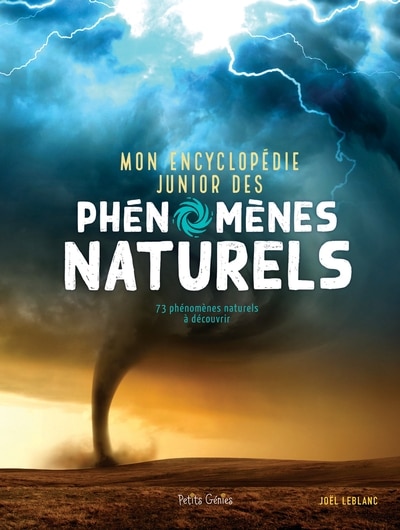 Couverture_Mon encyclopédie junior des PHÉNOMÈMES NATURELS