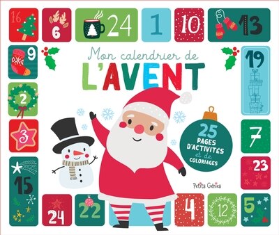 Couverture_Mon calendrier de l'Avent