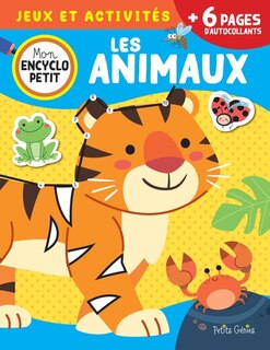 Couverture_Les animaux - Mon encyclopetit - Jeux et activit&eacute;s