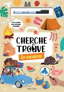 Couverture_Cherche et trouve - Les vacances