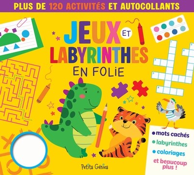 Front cover_Jeux et labyrinthes en folie