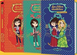 Couverture_Les filles modèles : Coffret 01-02-03