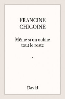 Front cover_Même si on oublie tout le reste