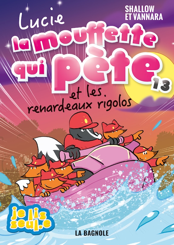 Couverture_LUCIE LA MOUFFETTE QUI PETE ET LES RENARDEAUX RIGOLOS