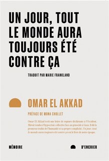 Couverture_Un jour, tout le monde aura toujours été contre ça