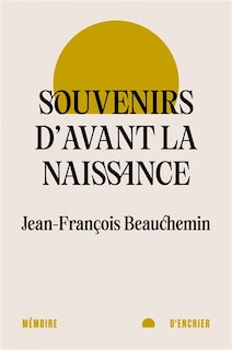 Couverture_Souvenirs d'avant la naissance