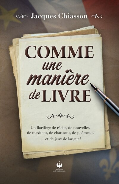 Front cover_Comme une mani&egrave;re de livre
