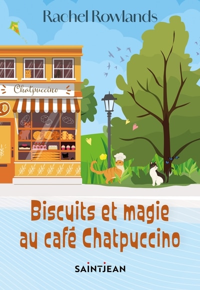 Couverture_Biscuits et magie au caf&eacute; Chatpuccino