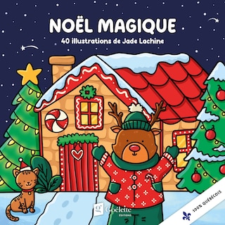 Front cover_Coloriages Noël magique