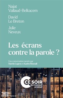 Front cover_Les écrans contre la parole ?